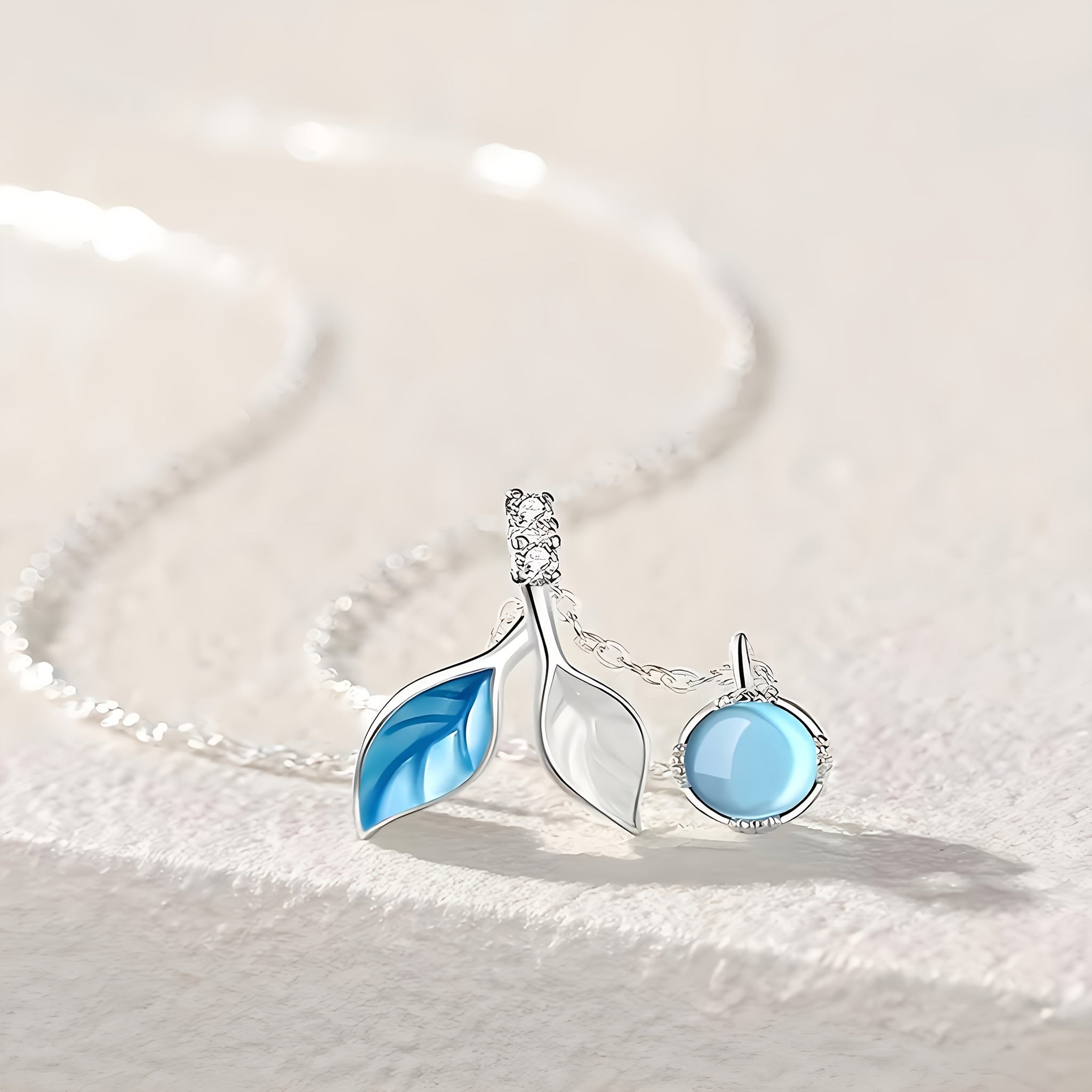 🌕 Aytaşı Takı Seti – Doğal Işıltıyla Tamamlanmış Günlük Stil