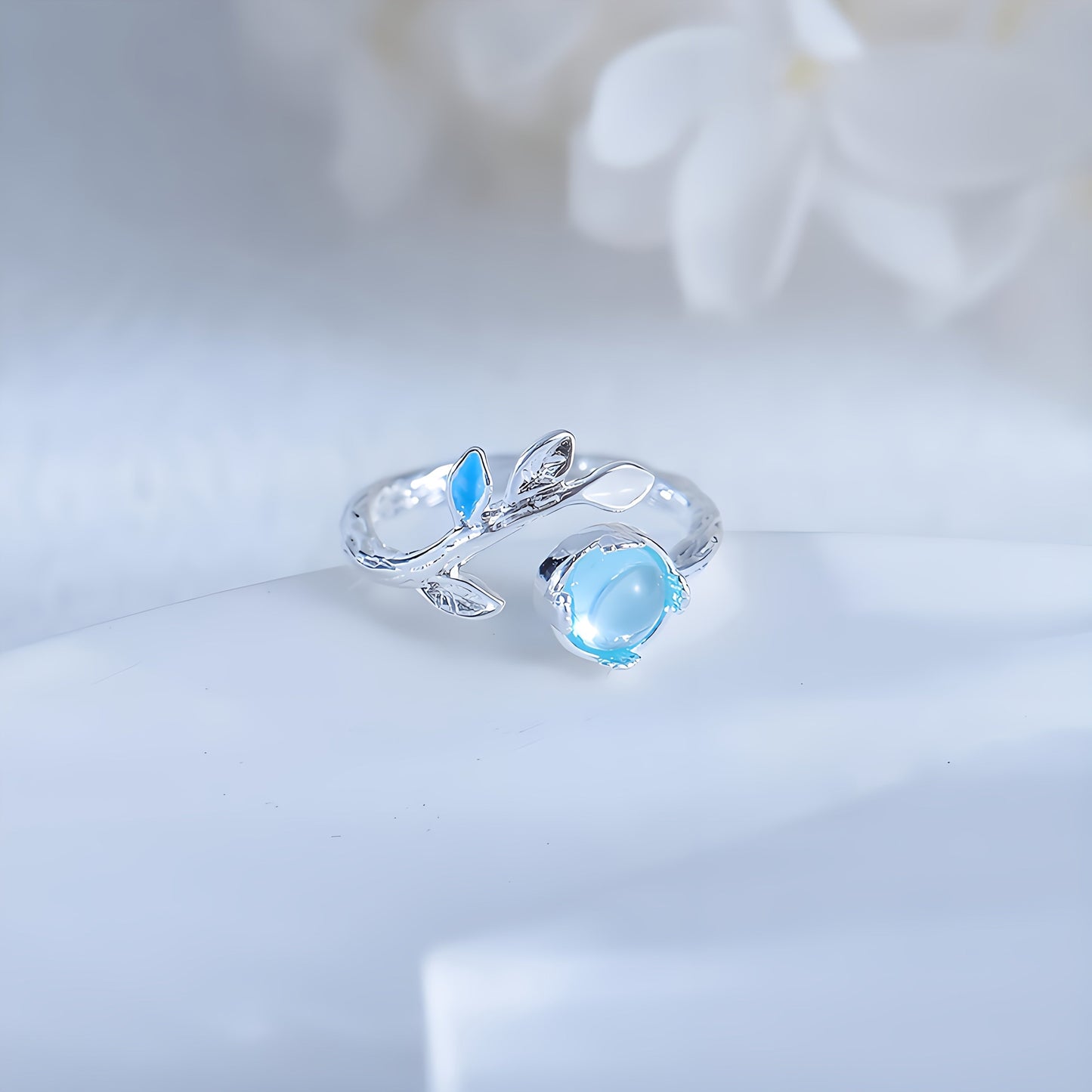 🌕 Aytaşı Takı Seti – Doğal Işıltıyla Tamamlanmış Günlük Stil