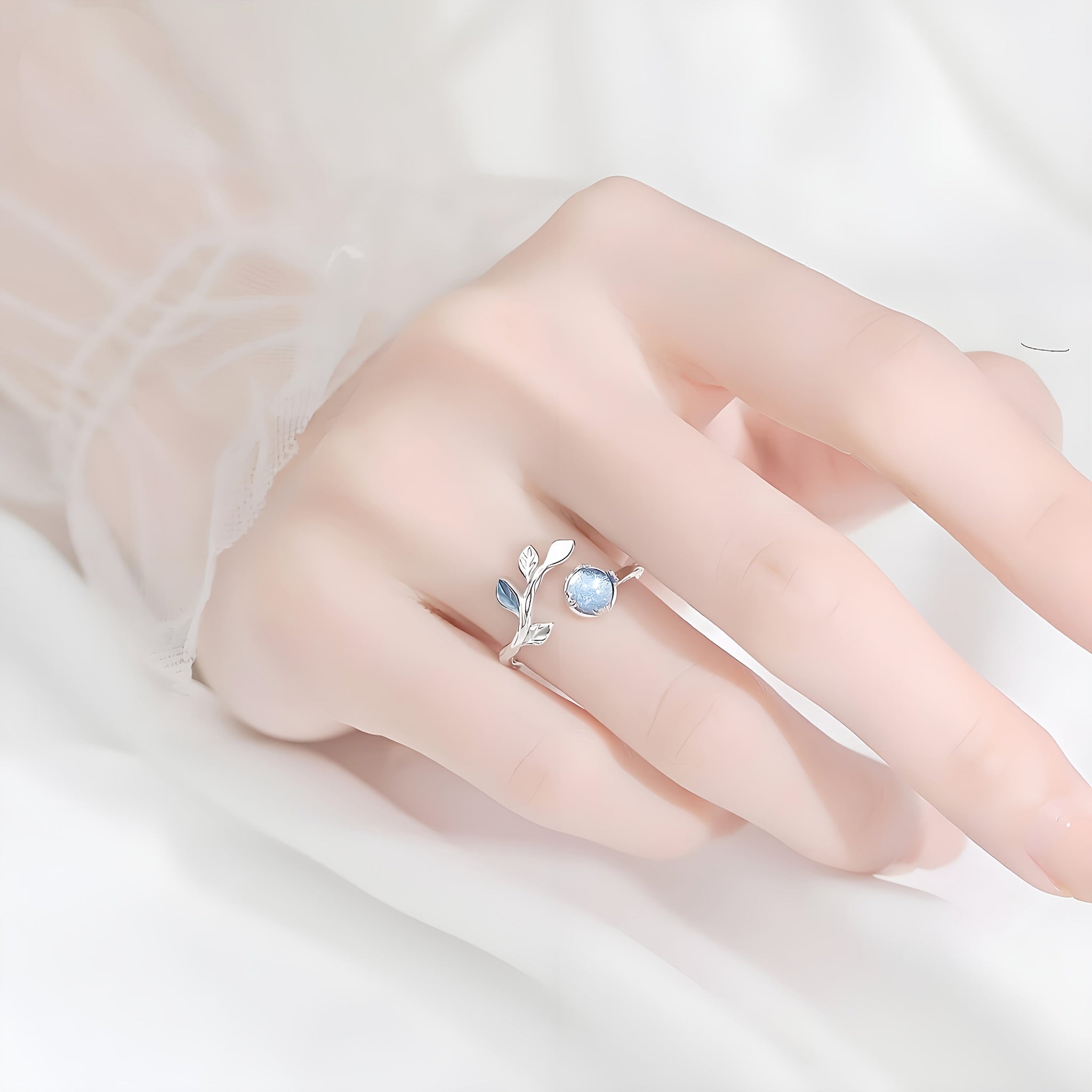 🌕 Aytaşı Takı Seti – Doğal Işıltıyla Tamamlanmış Günlük Stil