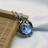 🌳 Mavi Aytaşı & Yaşam Ağacı Kolye – Doğal ve Anlamlı Aksesuar